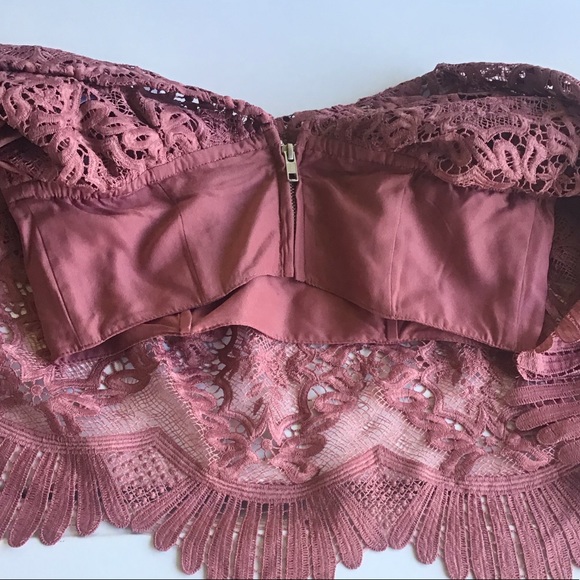 Lovers + Friends Life’s a beach lace off shoulder - Picture 13 of 16